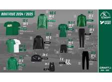 Nouvelle boutique 2024-2025